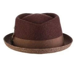 Cheap π₯ Century - Stacy Adams Wool Felt Fedora Hat With Paper Braid Brim βοΈ 15 Century - Stacy Adams Wool Felt Fedora Hat With Paper Braid Brim
