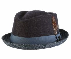 Cheap π₯ Century - Stacy Adams Wool Felt Fedora Hat With Paper Braid Brim βοΈ 22 Century - Stacy Adams Wool Felt Fedora Hat With Paper Braid Brim