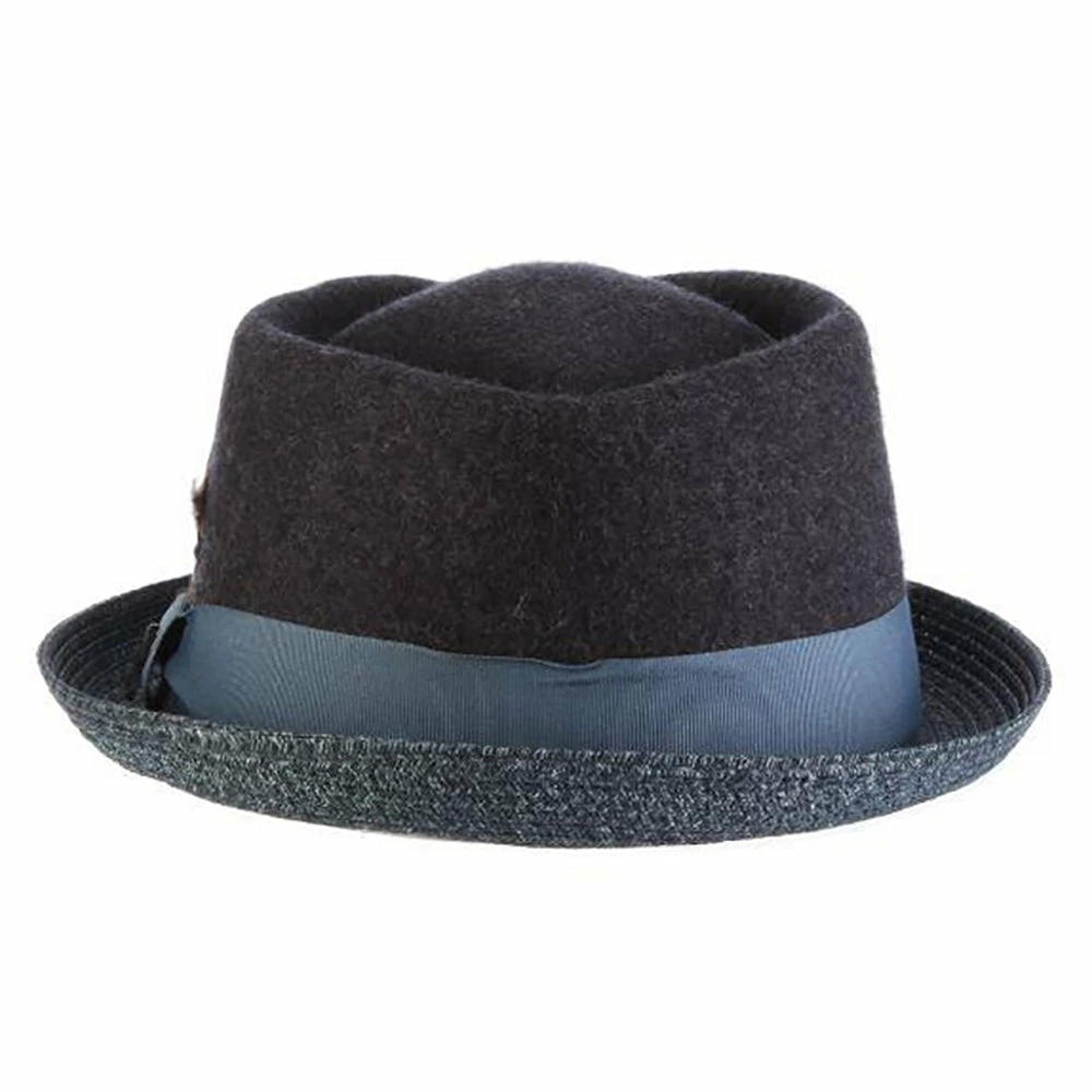 Cheap π₯ Century - Stacy Adams Wool Felt Fedora Hat With Paper Braid Brim βοΈ 12 Century - Stacy Adams Wool Felt Fedora Hat With Paper Braid Brim