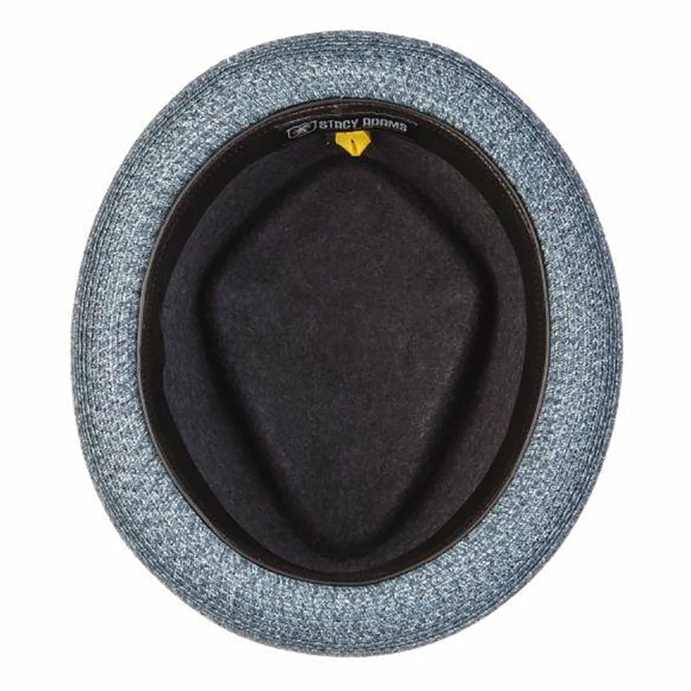 Cheap π₯ Century - Stacy Adams Wool Felt Fedora Hat With Paper Braid Brim βοΈ 13 Century - Stacy Adams Wool Felt Fedora Hat With Paper Braid Brim