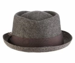 Cheap π₯ Century - Stacy Adams Wool Felt Fedora Hat With Paper Braid Brim βοΈ 19 Century - Stacy Adams Wool Felt Fedora Hat With Paper Braid Brim