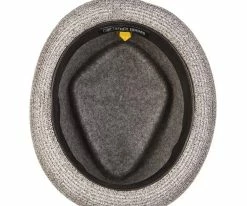 Cheap π₯ Century - Stacy Adams Wool Felt Fedora Hat With Paper Braid Brim βοΈ 21 Century - Stacy Adams Wool Felt Fedora Hat With Paper Braid Brim