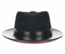 Provo - Stacy Adams Wool Felt Fedora Hat Men