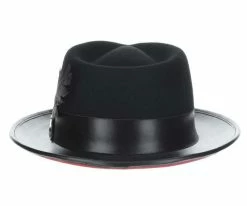 Provo - Stacy Adams Wool Felt Fedora Hat Men