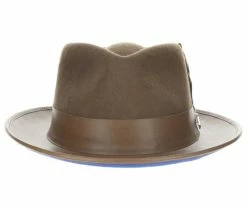 Provo - Stacy Adams Wool Felt Fedora Hat Men