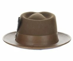 Provo - Stacy Adams Wool Felt Fedora Hat Men