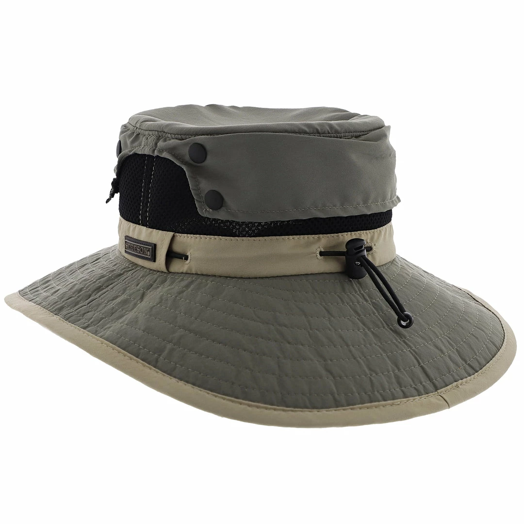 Flash Sale ๐ Men Defender - Stetson No Fly Zone HyperKewl Nylon Boonie Bucket Hat โ 5 Men Defender - Stetson No Fly Zone HyperKewl Nylon Boonie Bucket Hat