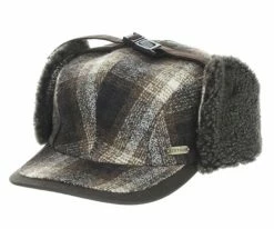 Men Waddy - Stetson Wool Blend Winter Cap W/ Ear Flaps