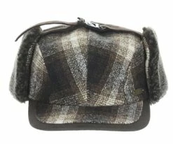 Men Waddy - Stetson Wool Blend Winter Cap W/ Ear Flaps