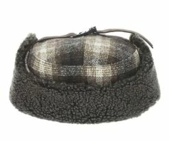 Men Waddy - Stetson Wool Blend Winter Cap W/ Ear Flaps