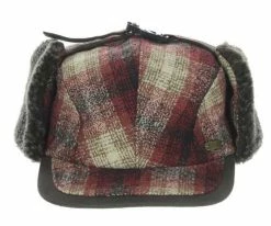 Men Waddy - Stetson Wool Blend Winter Cap W/ Ear Flaps