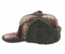 Men Waddy - Stetson Wool Blend Winter Cap W/ Ear Flaps