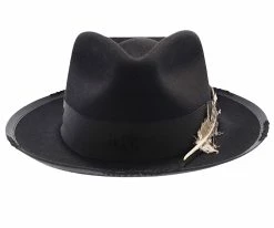 Whippet Distressed - Stetson Fur Felt Fedora Hat Men