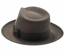 Whippet Distressed - Stetson Fur Felt Fedora Hat Men