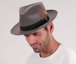 Chatham - Stetson Fur Felt Fedora Hat - TFCHAT Men