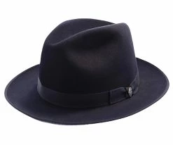 Runabout - Stetson Fur Felt Packable Fedora Hat - TFFRUN