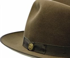 Runabout - Stetson Fur Felt Packable Fedora Hat - TFFRUN