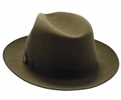 Runabout - Stetson Fur Felt Packable Fedora Hat - TFFRUN