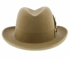 Deals ๐งจ Men Homburg - Stetson Fur Felt Homburg Hat - TFHOMBB ๐ 26 Men Homburg - Stetson Fur Felt Homburg Hat - TFHOMBB
