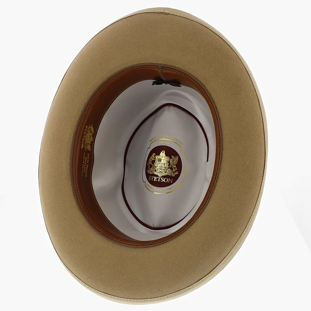 Deals ๐งจ Men Homburg - Stetson Fur Felt Homburg Hat - TFHOMBB ๐ 15 Men Homburg - Stetson Fur Felt Homburg Hat - TFHOMBB