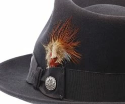Men Mercury - Stetson Fur Felt Fedora Hat - TFMCRY