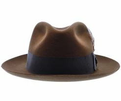 Men Pinnacle - Stetson Fur Felt Fedora Hat