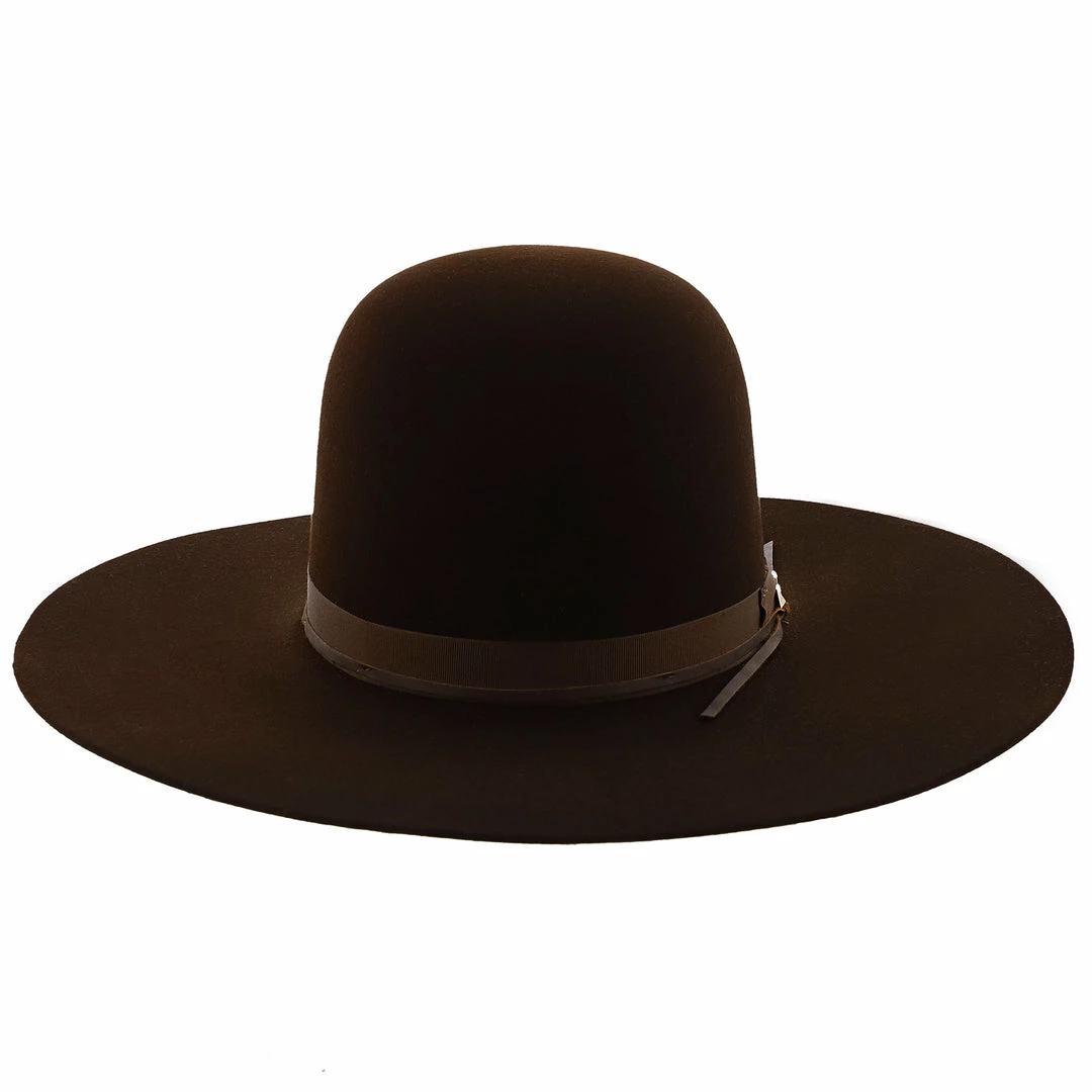 New ๐คฉ Smith - Stetson Fur Felt Open Crown Western Hat Men ๐ 2 Smith - Stetson Fur Felt Open Crown Western Hat Men