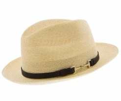 Alimeter - Stetson Hemp Straw Fedora Hat