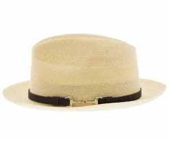 Alimeter - Stetson Hemp Straw Fedora Hat