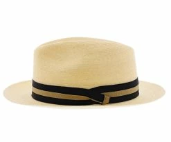 Bristol - Stetson Hemp Straw Fedora Hat