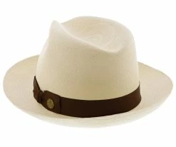 Ibarra - Stetson Panama Straw Fedora Hat Men