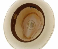 Ibarra - Stetson Panama Straw Fedora Hat Men