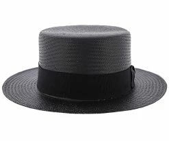 Keeneland - Stetson Shantung Straw Boater Hat