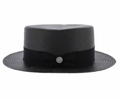 Keeneland - Stetson Shantung Straw Boater Hat