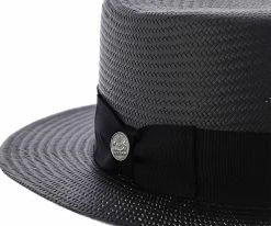 Keeneland - Stetson Shantung Straw Boater Hat