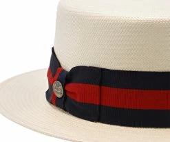 Keeneland - Stetson Shantung Straw Boater Hat