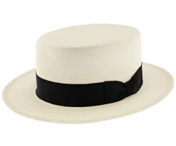 Keeneland - Stetson Shantung Straw Boater Hat