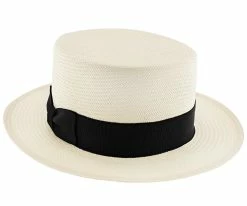 Keeneland - Stetson Shantung Straw Boater Hat
