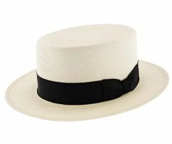 Keeneland - Stetson Shantung Straw Boater Hat