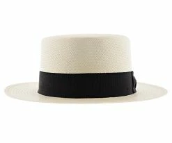 Keeneland - Stetson Shantung Straw Boater Hat
