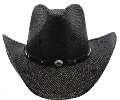 Onyx - Stetson Twisted Paper Straw Hat
