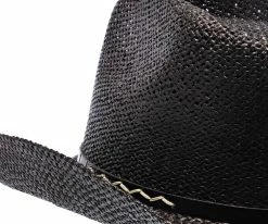 Onyx - Stetson Twisted Paper Straw Hat
