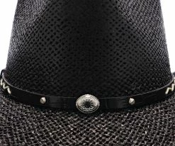 Onyx - Stetson Twisted Paper Straw Hat