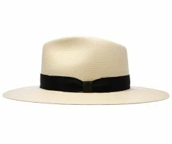 Hot Sale ๐ฏ Santa Monica - Stetson Natural Wide Brim Shantung Straw Fedora Hat โค๏ธ 26 Santa Monica - Stetson Natural Wide Brim Shantung Straw Fedora Hat