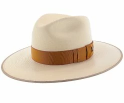 Tri-City - Stetson Shantung Straw Fedora Hat