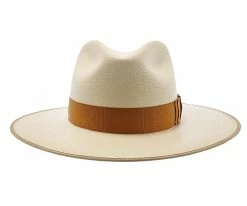Tri-City - Stetson Shantung Straw Fedora Hat