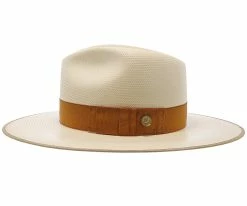 Tri-City - Stetson Shantung Straw Fedora Hat