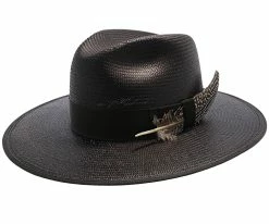 Tri-City - Stetson Shantung Straw Fedora Hat