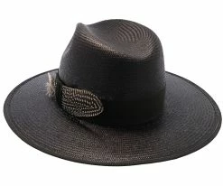 Tri-City - Stetson Shantung Straw Fedora Hat