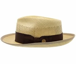 Whippet - Stetson Natural Straw Grade 8 Panama Fedora Hat